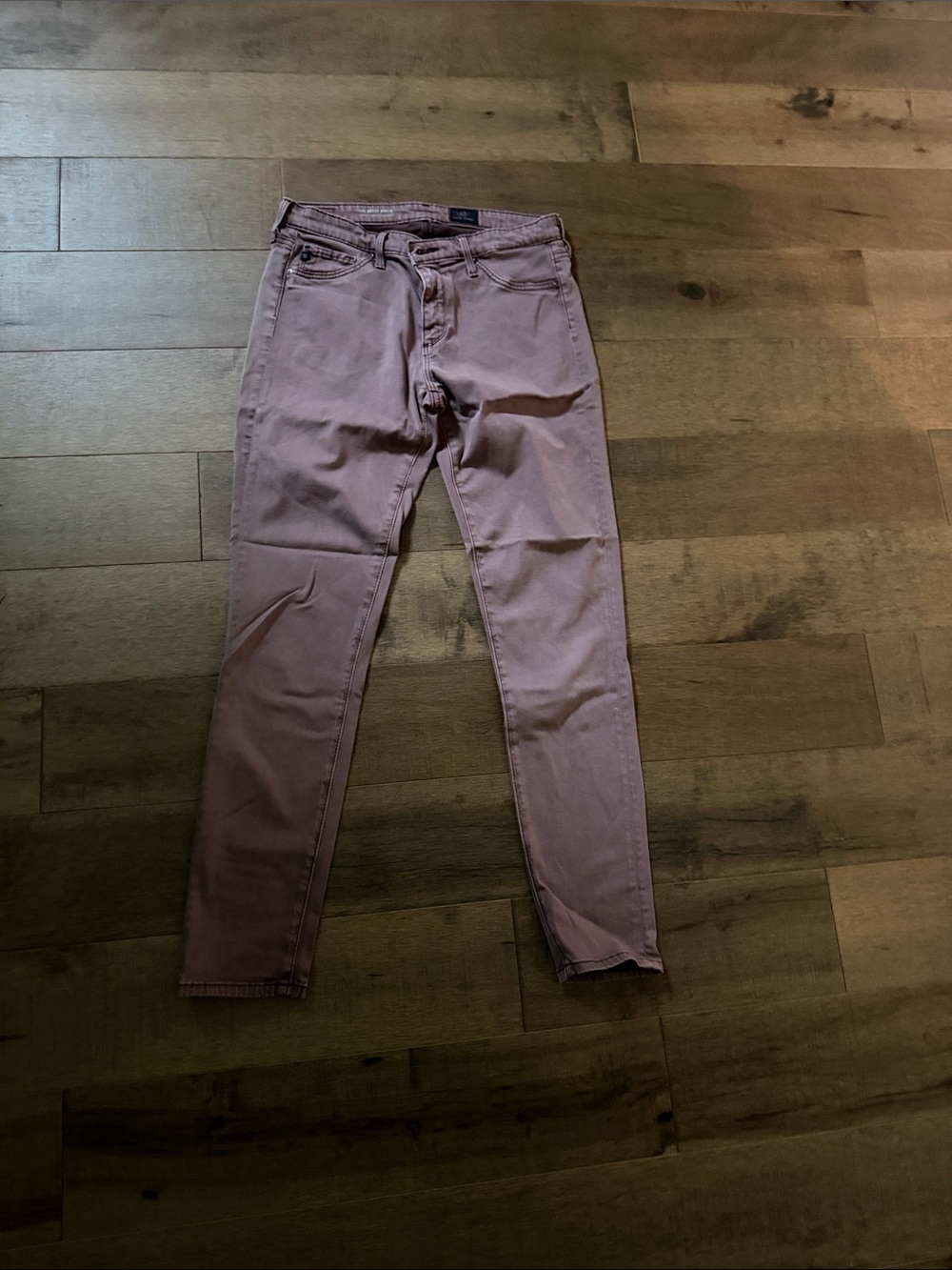 💘Ag Adriano Goldschmied Skinny Jeans in Mauve Pink